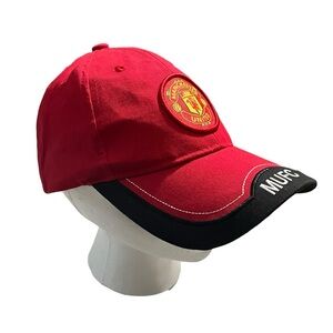 Manchester United Hat Adjustable Red